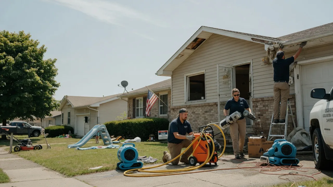Water Damage Restoration in Shamrock, OK near me